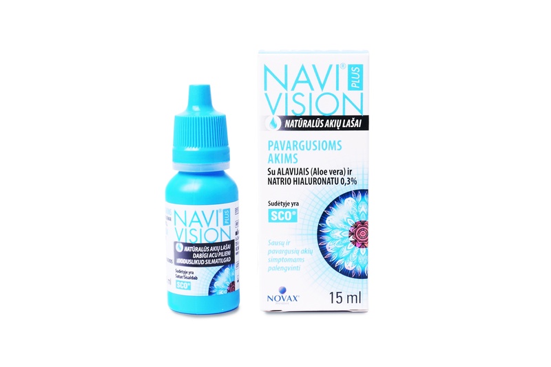 NAVIVISION Plus Tired Eye silmatilgad 15 ml
