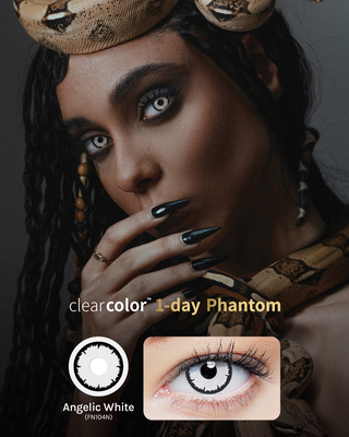 Clearcolor Phantom 1Day Angelic White FN104N (2 tk)