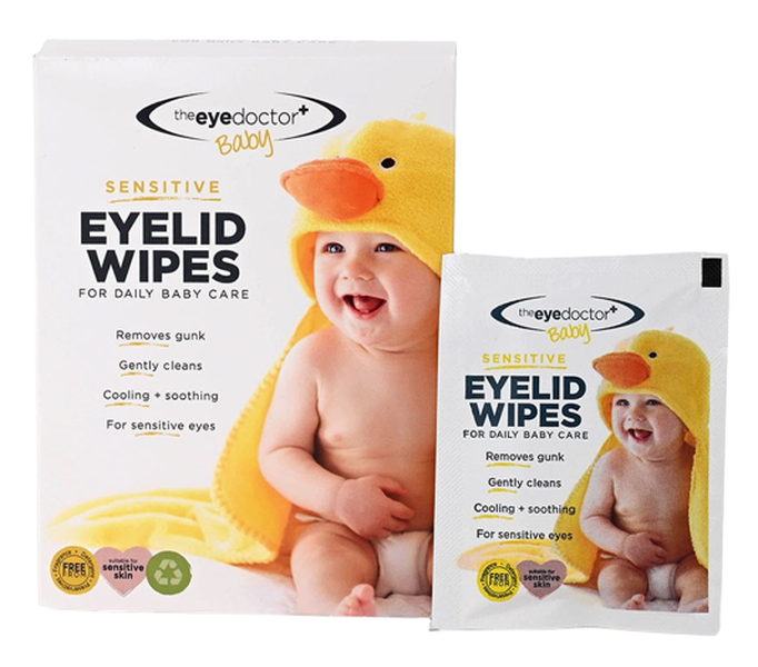 SENSITIVE EYELID WIPES (20 tk)