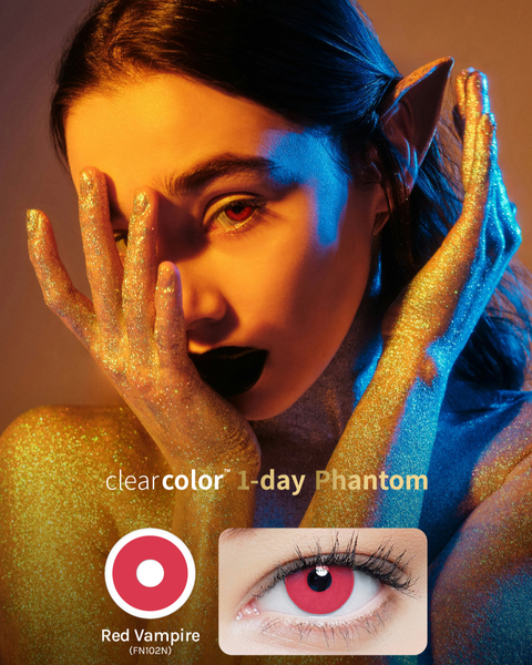 Clearcolor Phantom 1Day Red Vampire FN102N (2 tk)