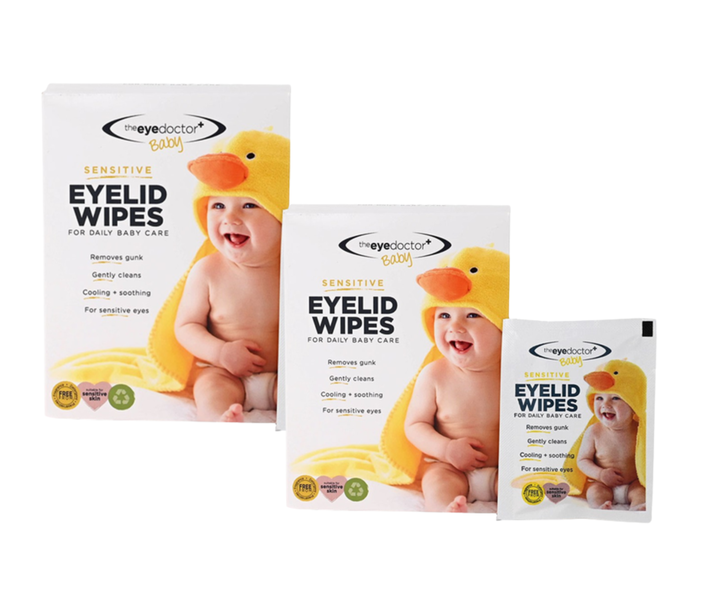 SENSITIVE EYELID WIPES (20 tk x 2)
