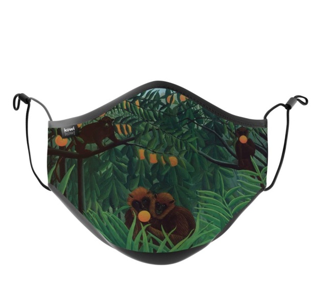 KOWI KOWI Henri Rousseau, Monkeys in the Jungle 1910