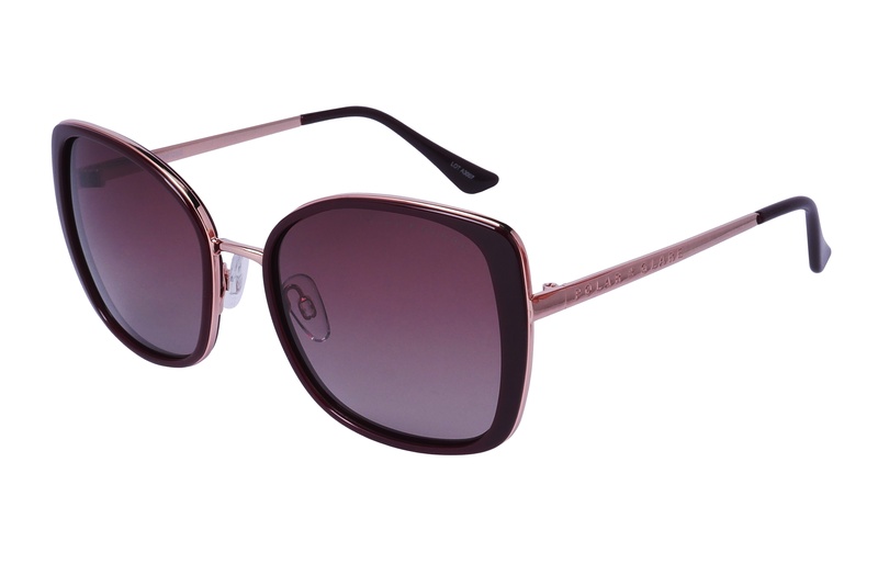 Polarglare PG 5538H WINE/RGOLD 55-18