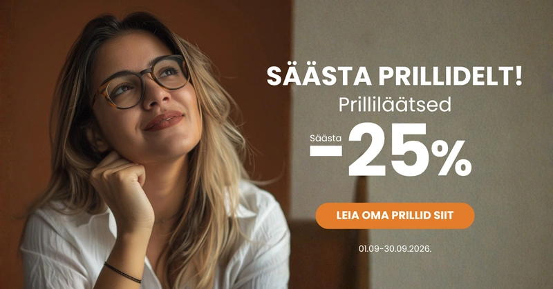 SEPT Briļļu lēcām 25 %