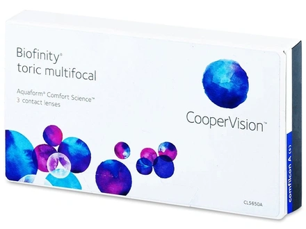 Biofinity Toric Multifocal (3 tk)