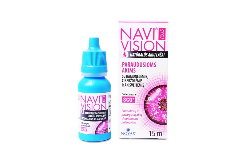 NAVIVISION Plus Pink Eye silmatilgad 15 ml